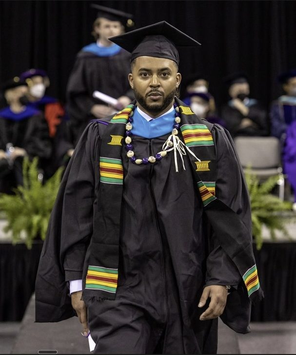 Chandler at his graduation
